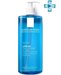 Гель для душа, La Roche-Posay (Ля Рош-Позе) 750 мл Липикар очищающий успокаивающий с защитными свойствами флакон с дозатором-помпой